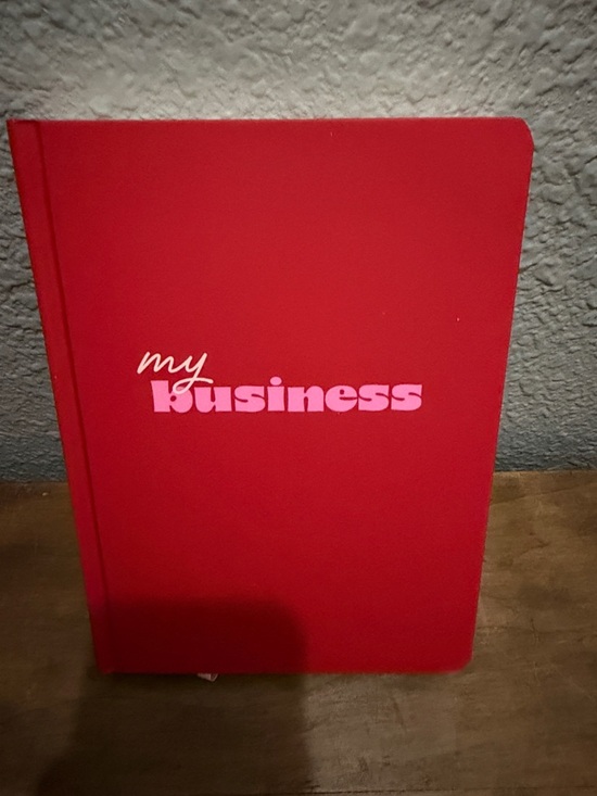 Tabitha Other - Tabitha Brown My Business Red Notebook NEW